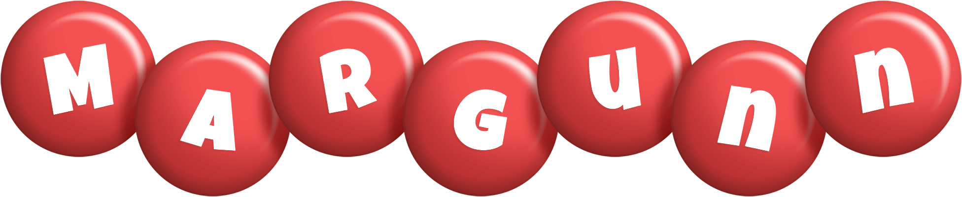 Margunn candy-red logo