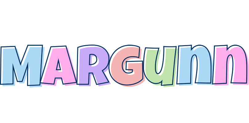 Margunn pastel logo