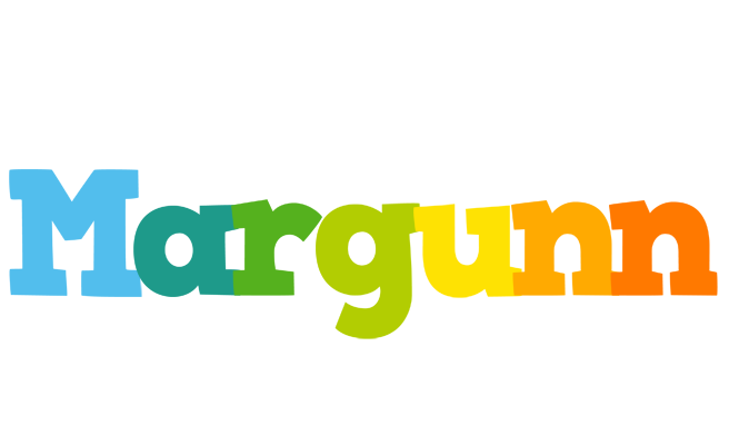 Margunn rainbows logo