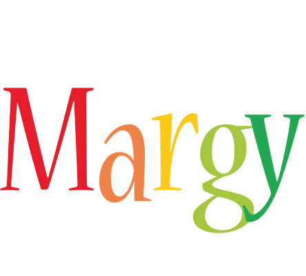 Margy birthday logo