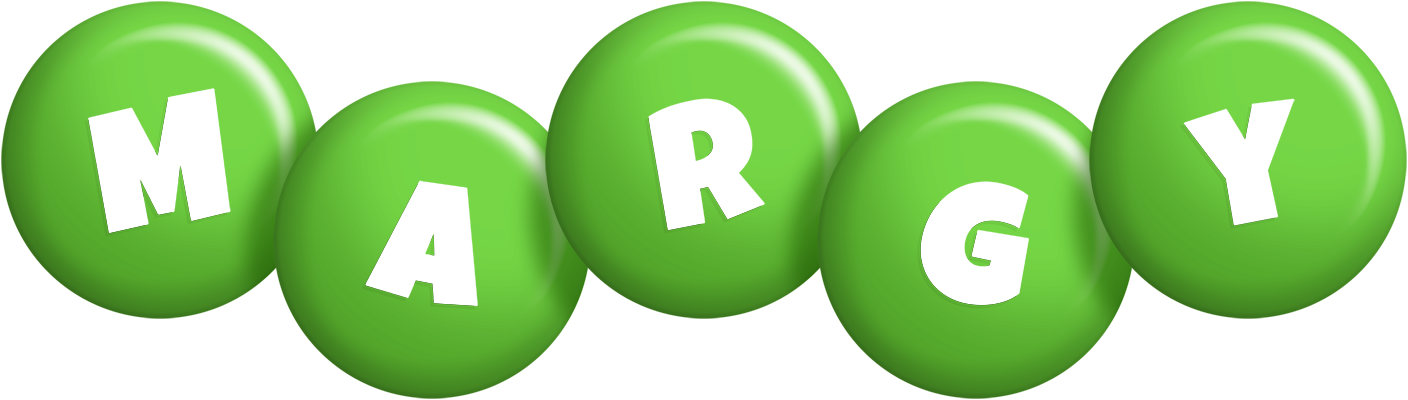 Margy candy-green logo