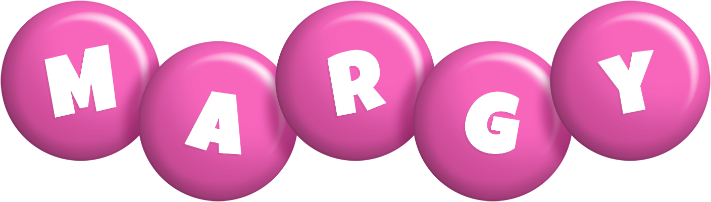 Margy candy-pink logo