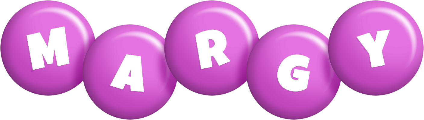Margy candy-purple logo
