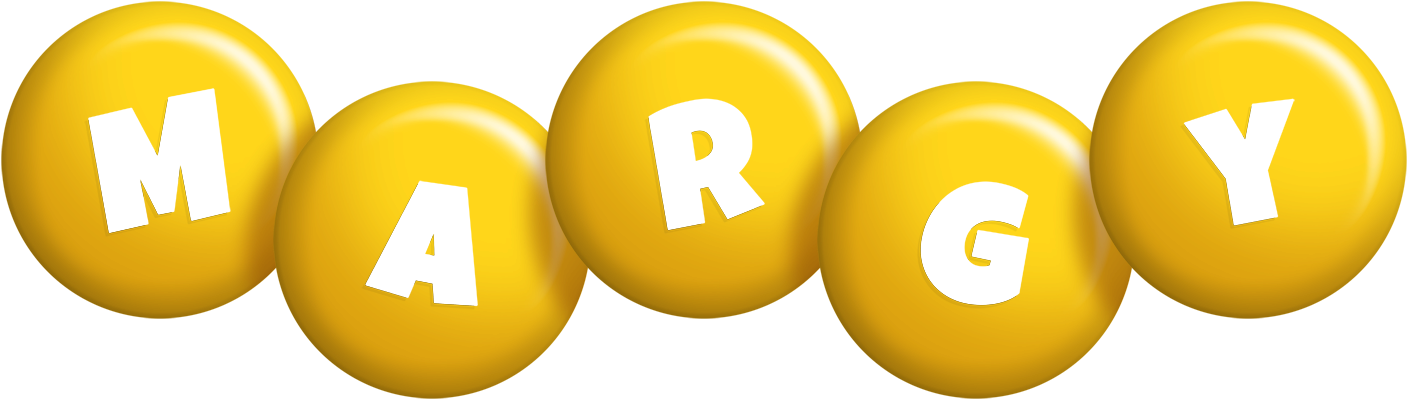Margy candy-yellow logo