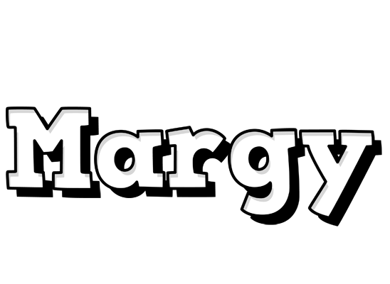 Margy snowing logo