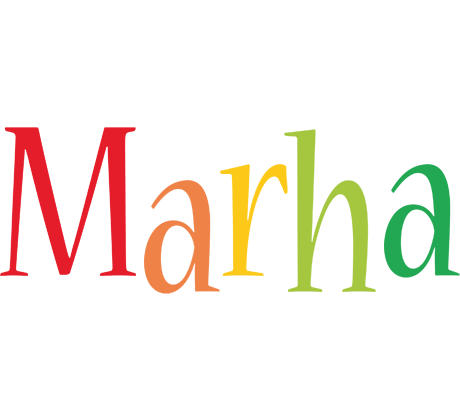 Marha birthday logo