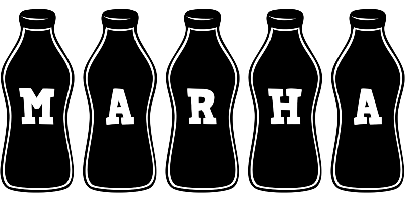 Marha bottle logo