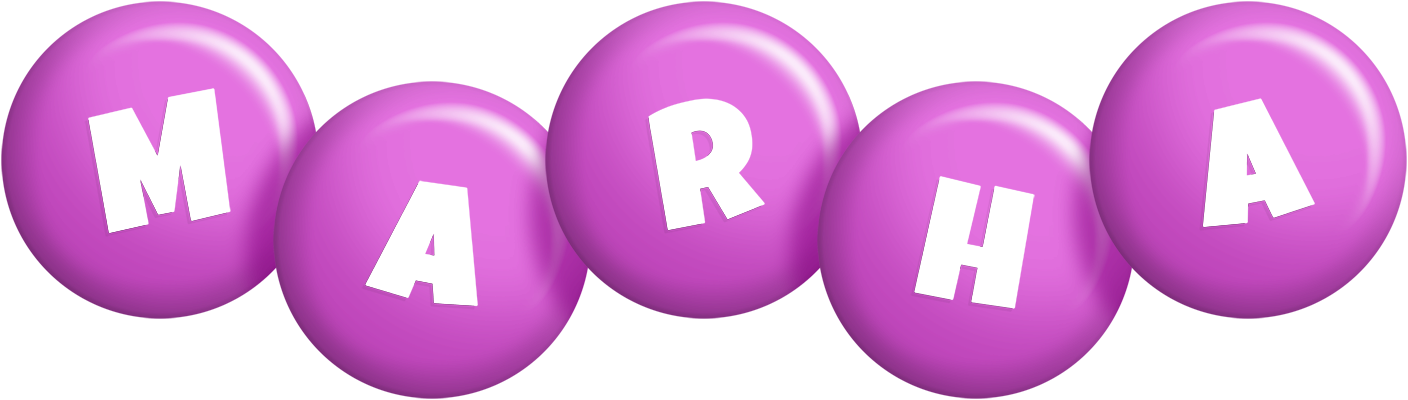 Marha candy-purple logo