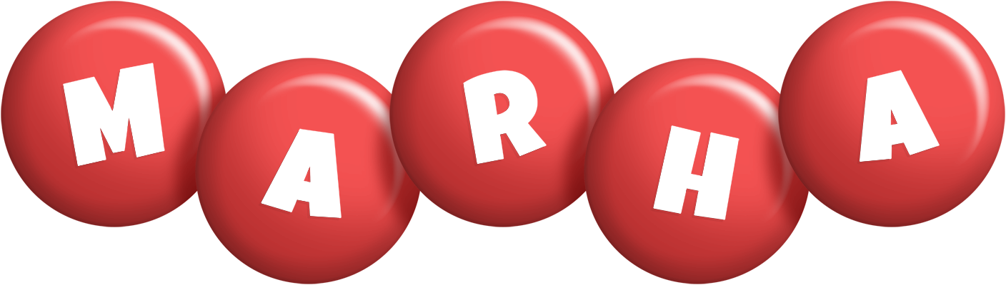 Marha candy-red logo