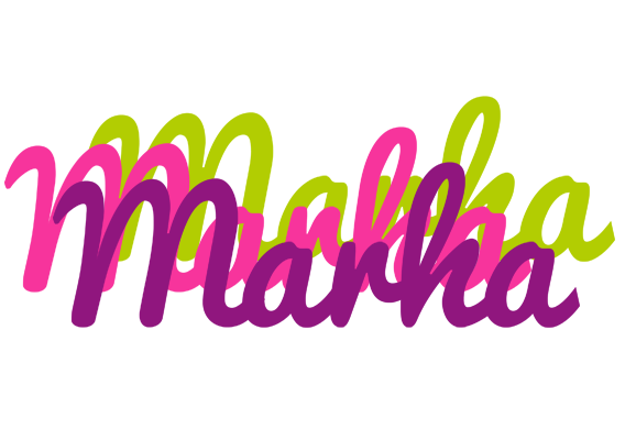 Marha flowers logo