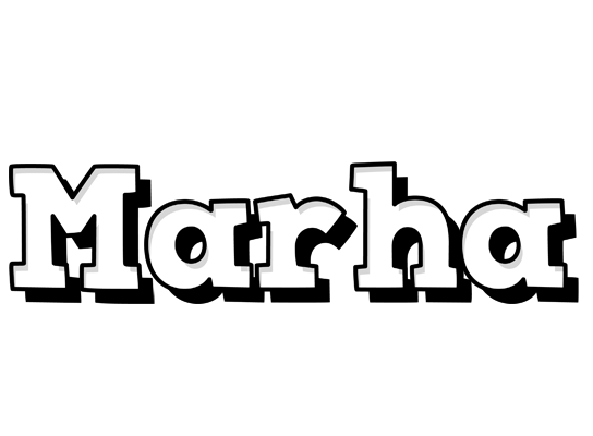 Marha snowing logo