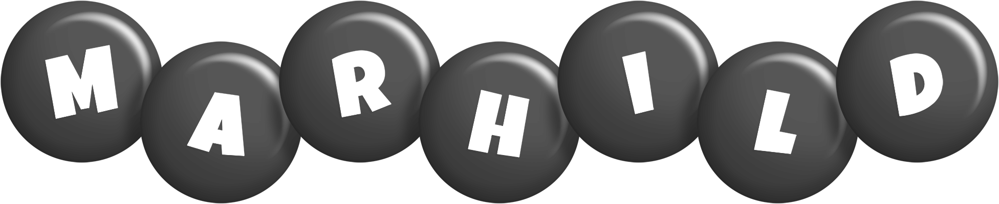 Marhild candy-black logo