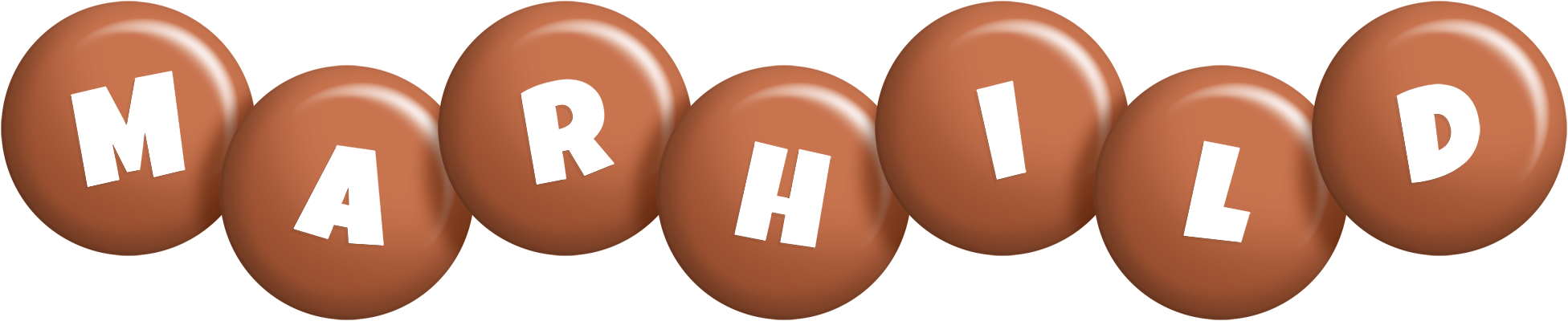 Marhild candy-brown logo