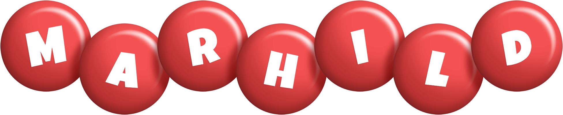 Marhild candy-red logo