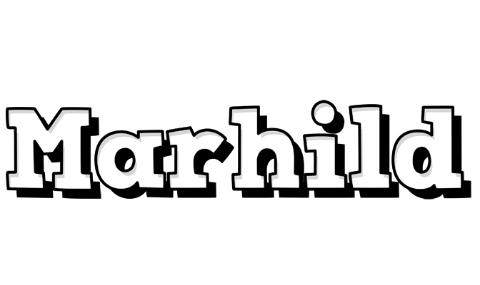 Marhild snowing logo