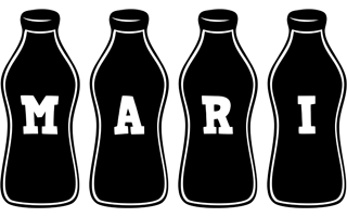 Mari bottle logo