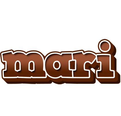 Mari brownie logo