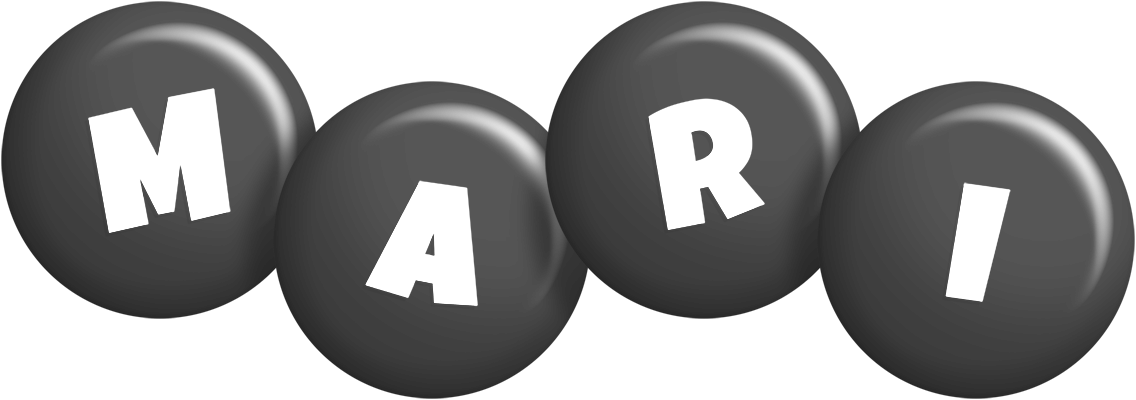 Mari candy-black logo