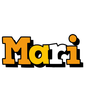 Mari cartoon logo