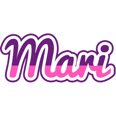 Mari cheerful logo