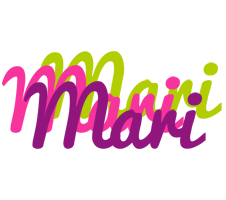 Mari flowers logo