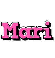 Mari girlish logo