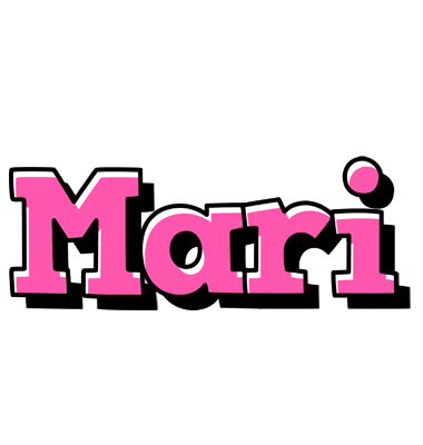 Mari girlish logo