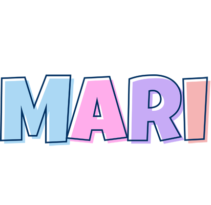 Mari pastel logo