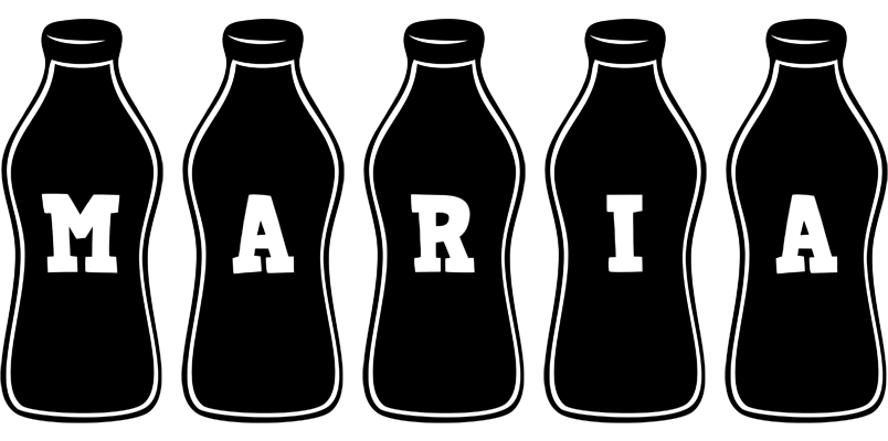 Maria bottle logo