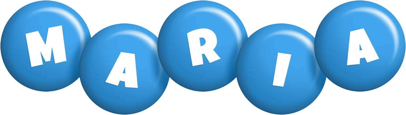 Maria candy-blue logo