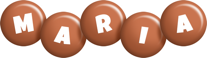 Maria candy-brown logo