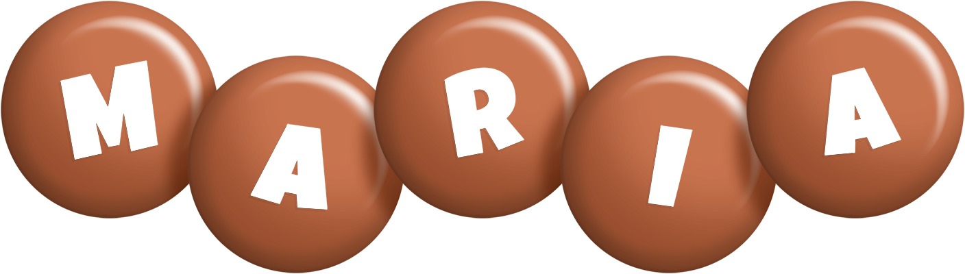Maria candy-brown logo