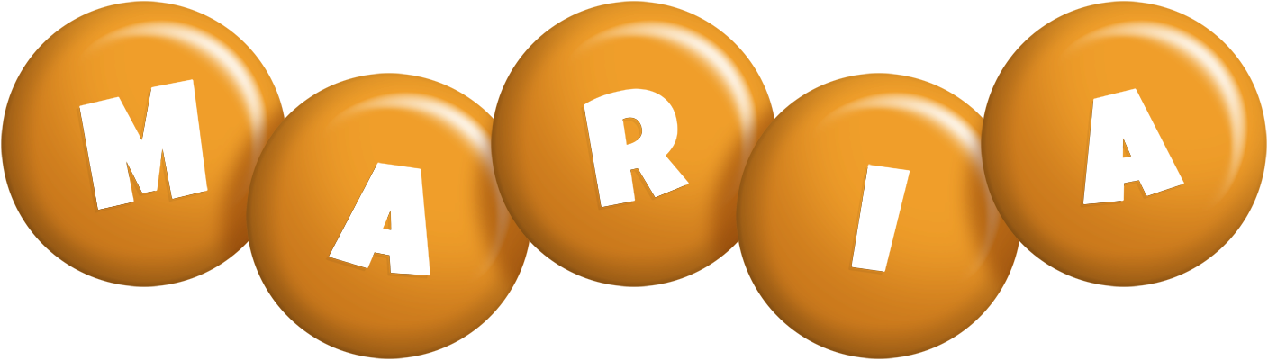 Maria candy-orange logo