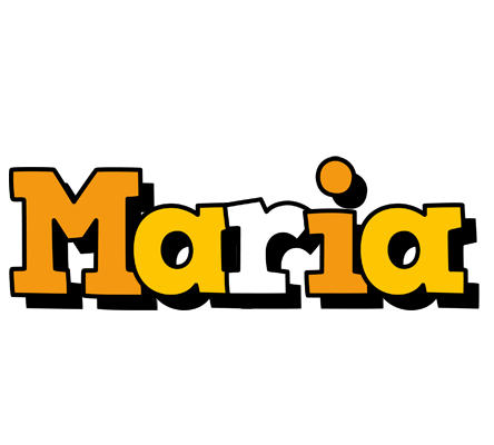 Maria cartoon logo