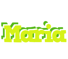 Maria citrus logo