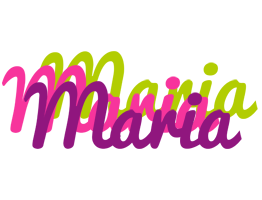 Maria flowers logo