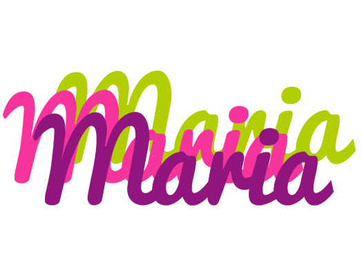 Maria flowers logo
