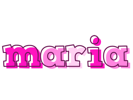 Maria hello logo
