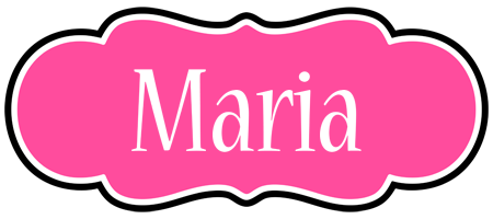 Maria invitation logo