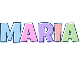 Maria pastel logo