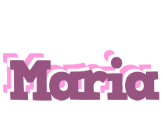 Maria relaxing logo