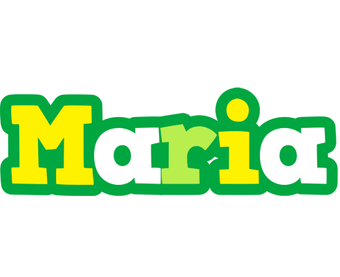 Maria soccer logo