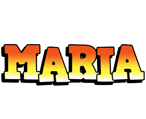 Maria sunset logo