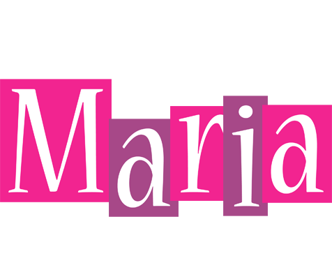 Maria whine logo