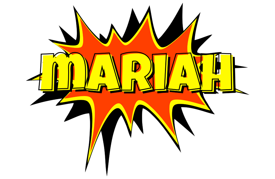 Mariah bazinga logo