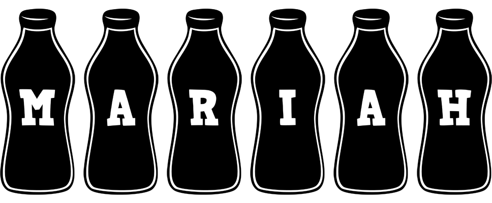 Mariah bottle logo