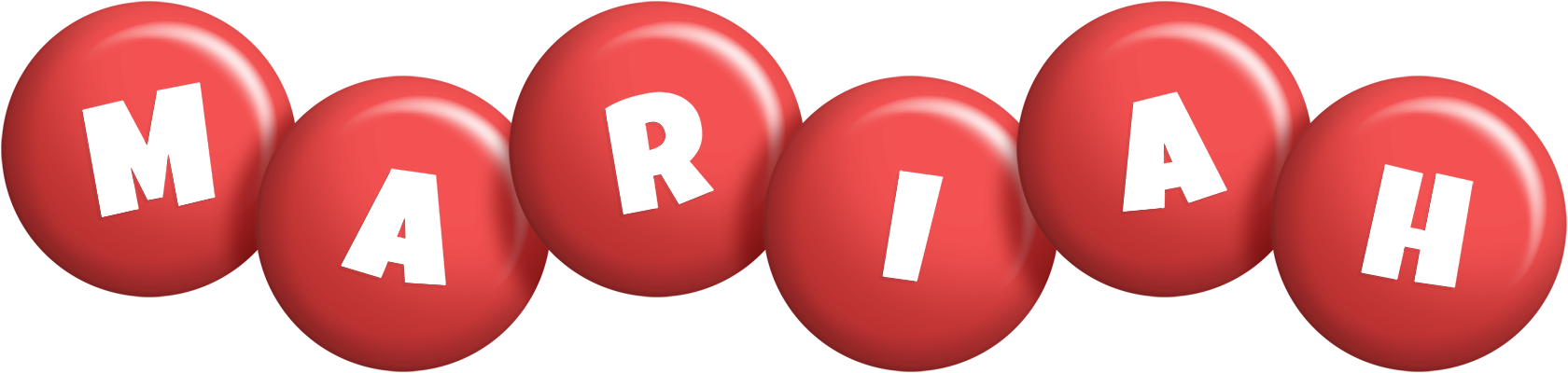Mariah candy-red logo