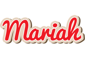 Mariah chocolate logo