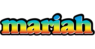 Mariah color logo