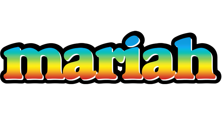 Mariah color logo